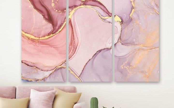 The Best Glitter Pink Wall Art