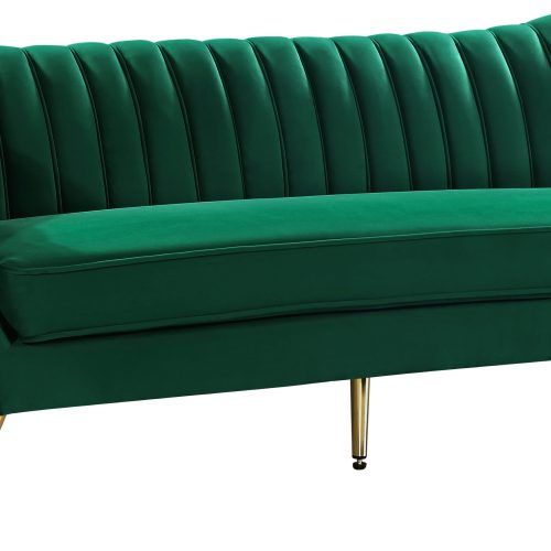 75" Green Velvet Sofas (Photo 2 of 20)