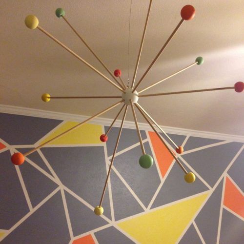 Geometric Shapes Wall Accents (Photo 9 of 15)