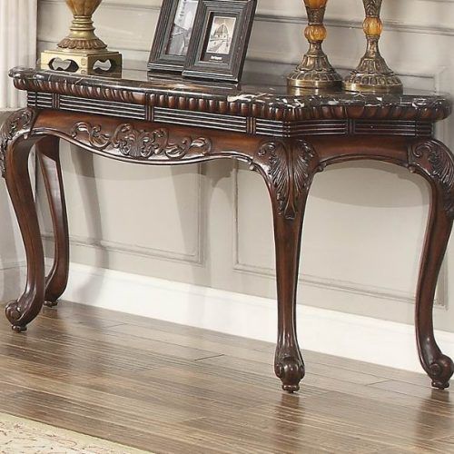 Brown Wood Console Tables (Photo 19 of 20)