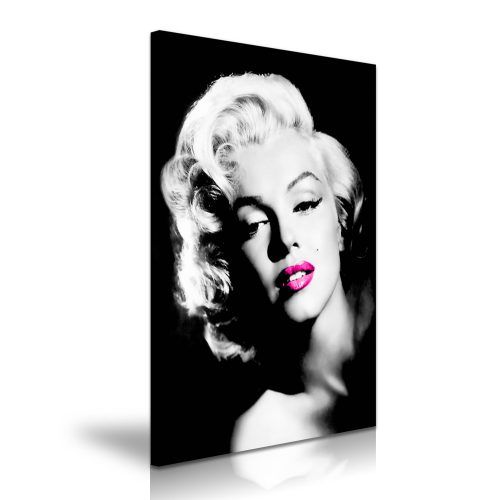 Marilyn Monroe Black And White Wall Art (Photo 2 of 15)