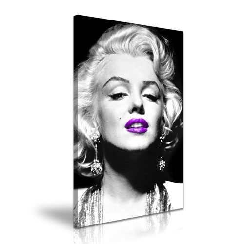 Marilyn Monroe Black And White Wall Art (Photo 6 of 15)
