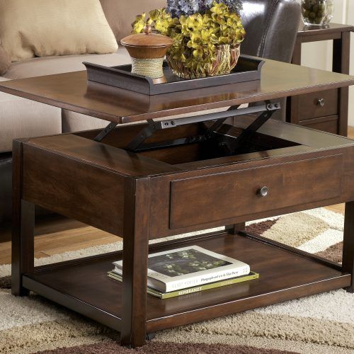 Lift Top Coffee Tables With Storage Drawers (Photo 5 of 20)