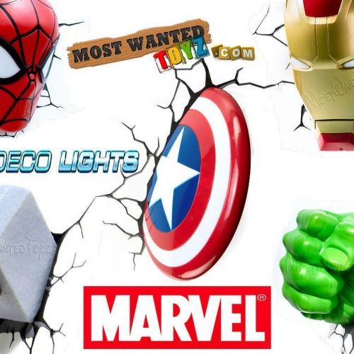 3D Wall Art Thor Hammer Night Light (Photo 8 of 20)