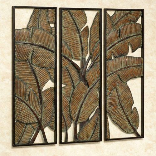 Abstract Leaf Metal Wall Art (Photo 3 of 20)