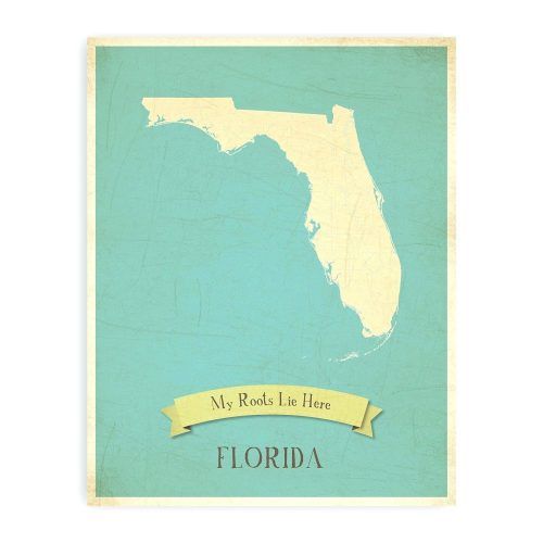 Florida Map Wall Art (Photo 6 of 20)