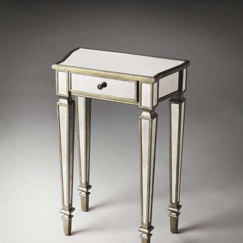 Mirrored And Silver Console Tables (Photo 7 of 20)
