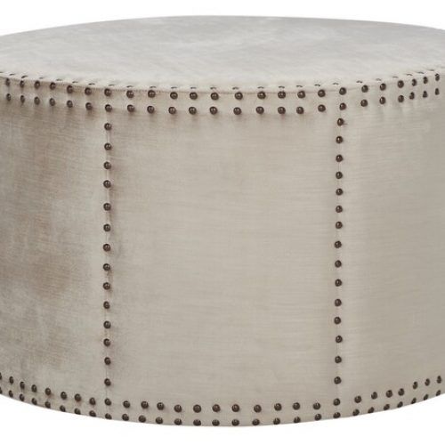 Charcoal And Camel Basket Weave Pouf Ottomans (Photo 19 of 20)