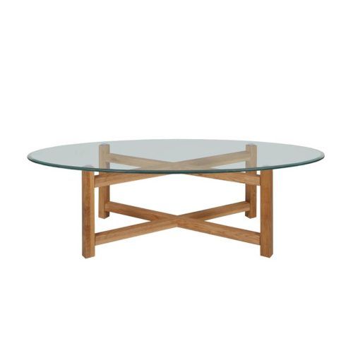 Oval Glass Coffee Tables (Photo 13 of 20)