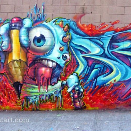 Graffiti Wall Art (Photo 11 of 20)