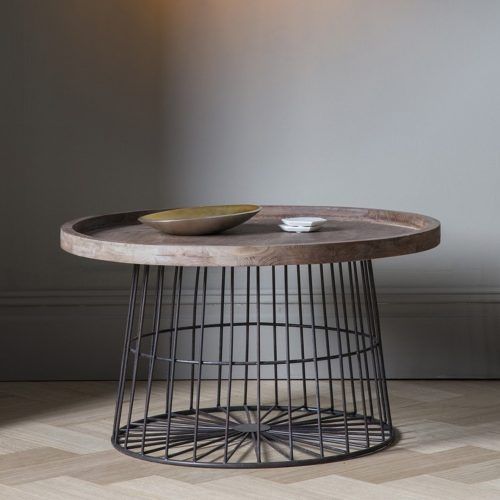 Round Industrial Coffee Tables (Photo 10 of 20)