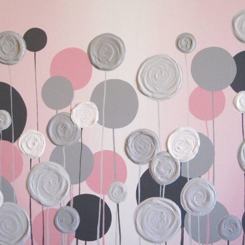 Pink And Grey Wall Art (Photo 14 of 20)