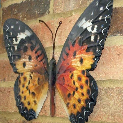 Large Metal Butterfly Wall Art (Photo 13 of 25)