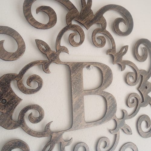 Metal Letter Wall Art (Photo 2 of 20)