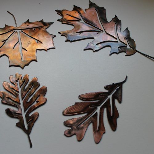 Metal Leaf Wall Decor By Red Barrel Studio (Photo 10 of 20)
