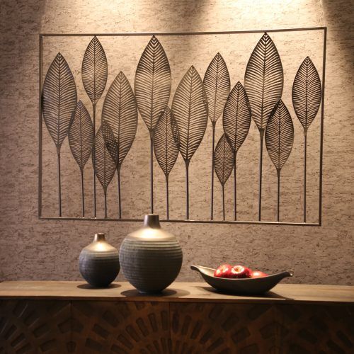 Metal Leaf Wall Decor By Red Barrel Studio (Photo 1 of 20)