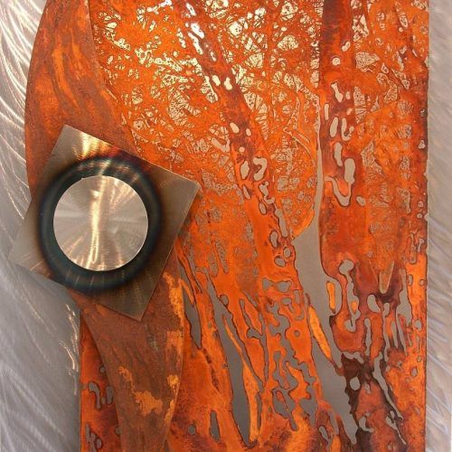 Rusted Metal Wall Art (Photo 2 of 20)