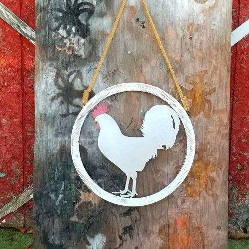 Metal Rooster Wall Decor (Photo 12 of 25)