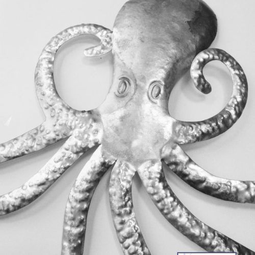 Octopus Metal Wall Sculptures (Photo 20 of 20)