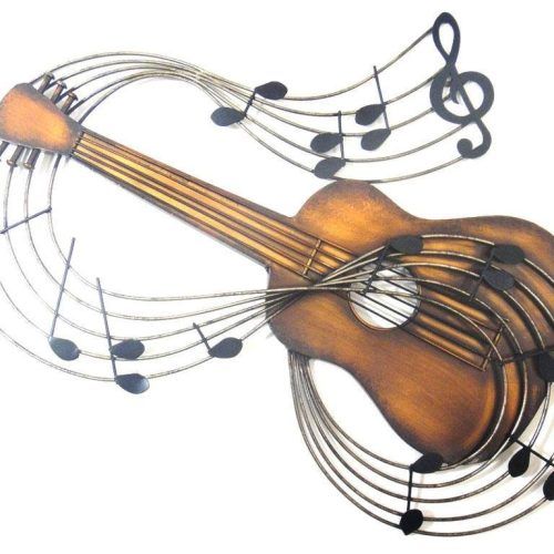 Musical Instruments Metal Wall Art (Photo 16 of 20)