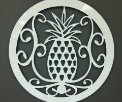 20 Ideas of Pineapple Metal Wall Art
