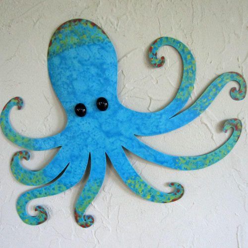 Octopus Metal Wall Sculptures (Photo 15 of 20)