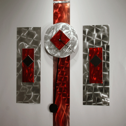 Abstract Metal Wall Art Sculptures (Photo 14 of 20)