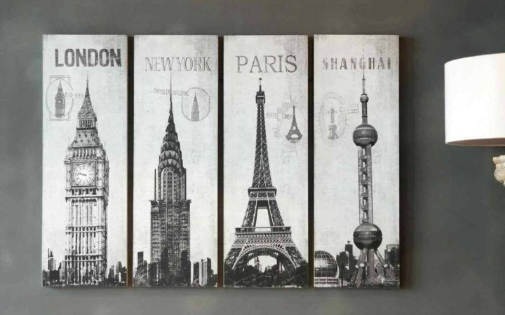 20 Collection of Paris Metal Wall Art
