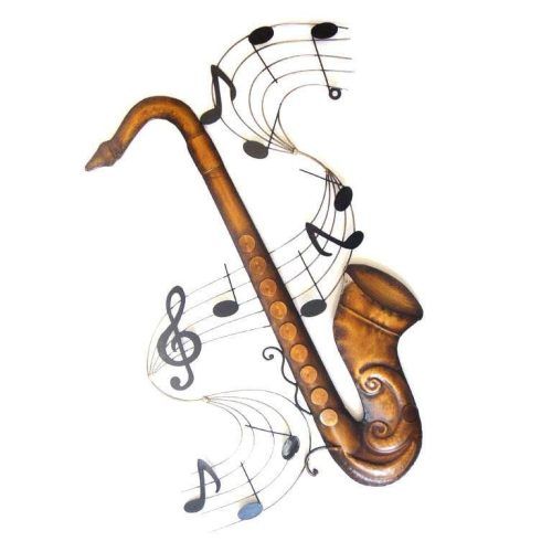 Musical Instruments Metal Wall Art (Photo 18 of 20)