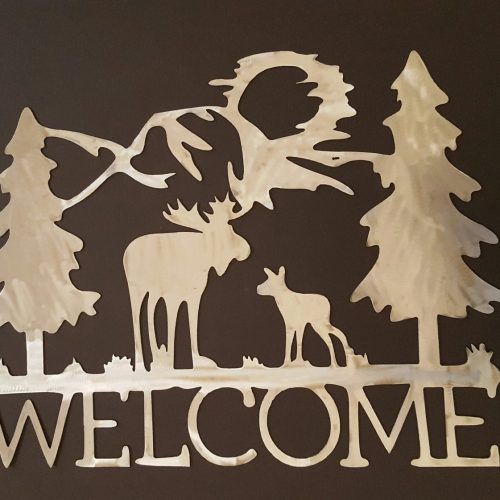 Tree Welcome Sign Wall Decor (Photo 14 of 20)