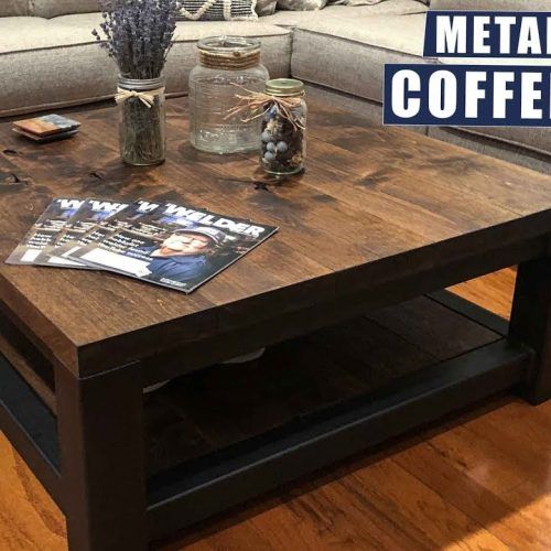 Metal And Wood Coffee Tables (Photo 2 of 20)