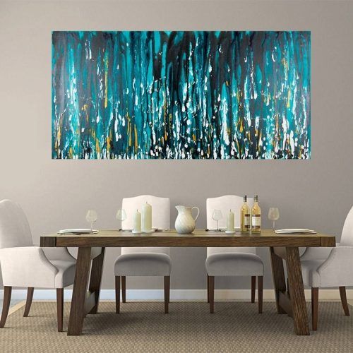Turquoise And Black Wall Art (Photo 15 of 20)