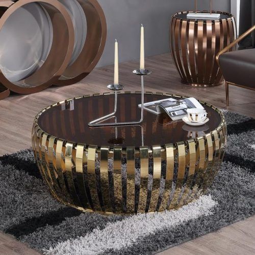 Rose Gold Coffee Tables (Photo 2 of 20)