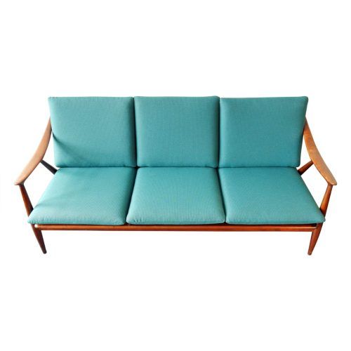 Mid-Century 3-Seat Couches (Photo 9 of 20)