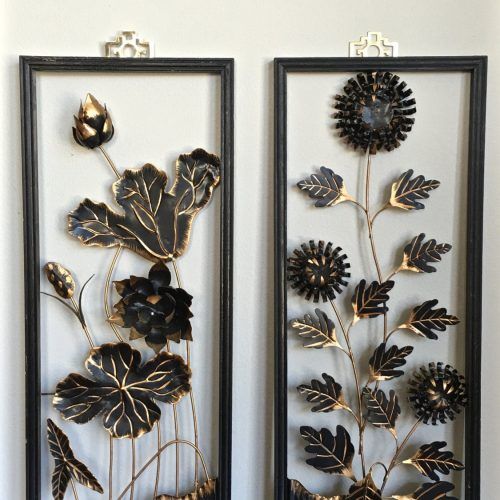 Black Antique Silver Metal Wall Art (Photo 3 of 20)
