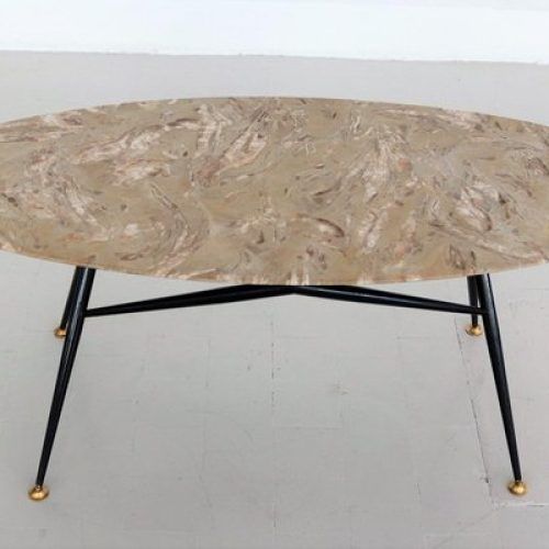 Metal Oval Coffee Tables (Photo 3 of 20)