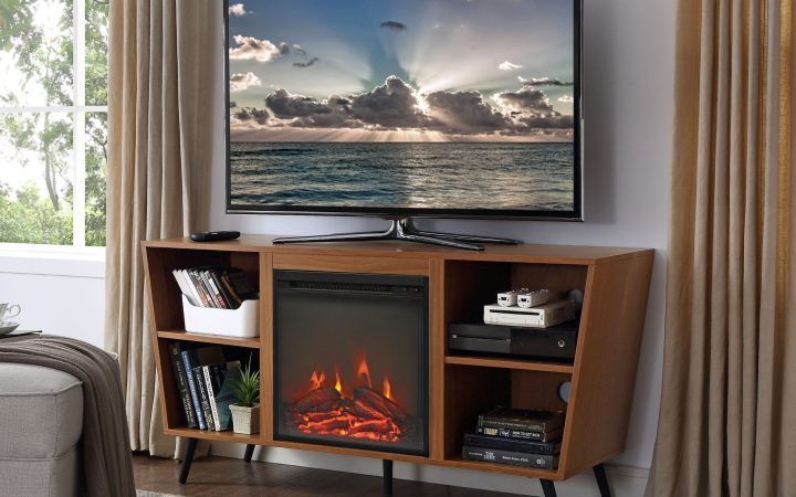 20 The Best Modern Fireplace Tv Stands