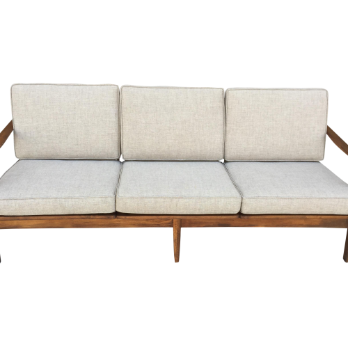 Mid-Century 3-Seat Couches (Photo 8 of 20)