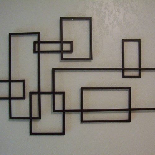 Square Metal Wall Art (Photo 3 of 20)