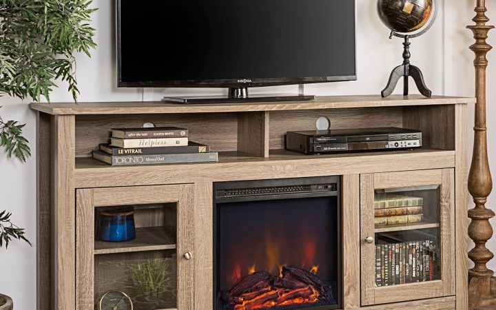 20 Best Collection of Wood Highboy Fireplace Tv Stands