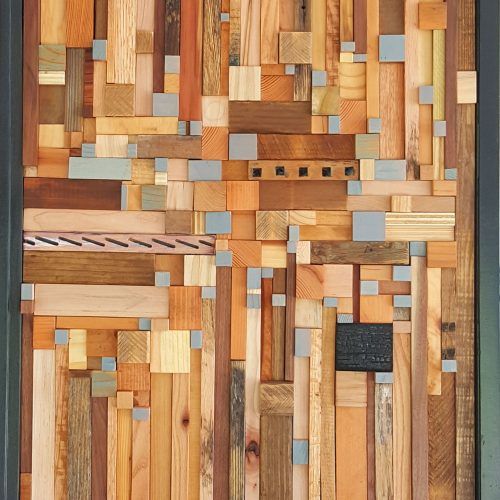 Abstract Flow Wood Wall Art (Photo 18 of 20)