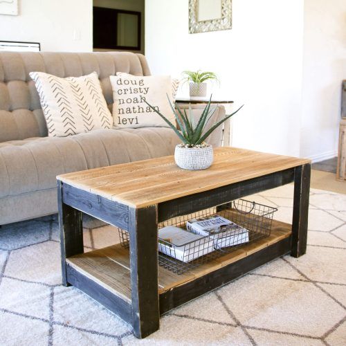 Natural Stained Wood Coffee Tables (Photo 3 of 20)
