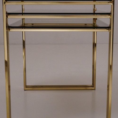 Antique Gold Nesting Console Tables (Photo 18 of 20)