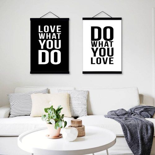 Typography Canvas Wall Art (Photo 11 of 20)