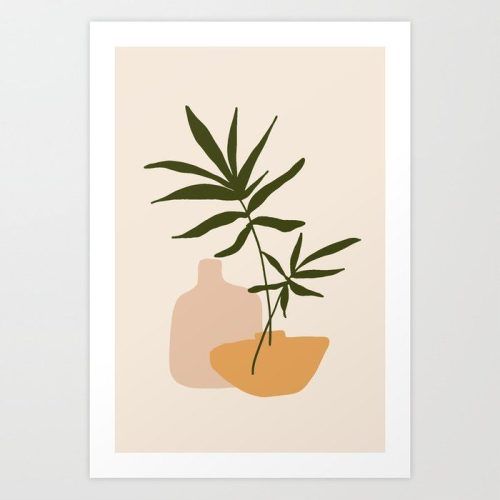 Abstract Plant Wall Art (Photo 1 of 20)
