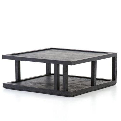Black Square Coffee Tables (Photo 5 of 20)