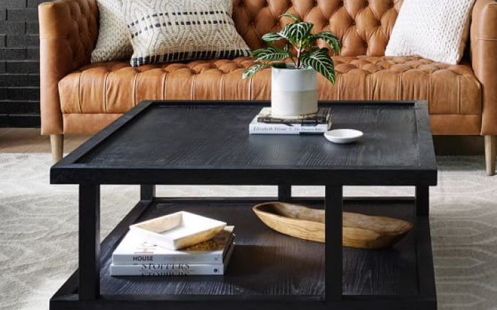 20 Inspirations Black Square Coffee Tables