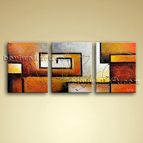 Framed Abstract Wall Art (Photo 8 of 20)