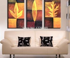 20 Best Ideas Abstract Leaves Wall Art