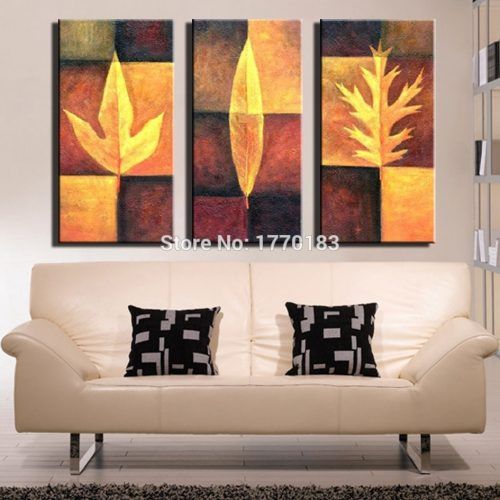 Abstract Leaves Wall Art (Photo 1 of 20)